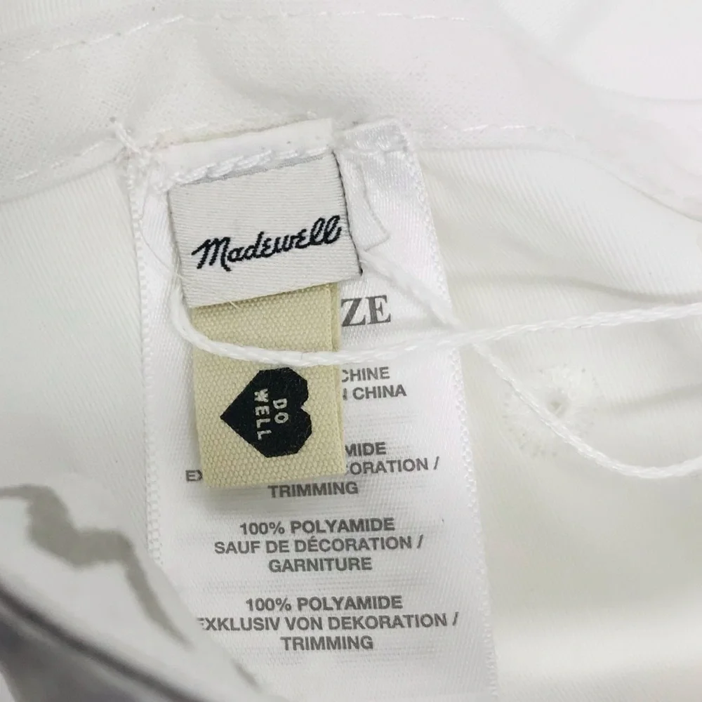 New! Madewell MWL (Re)sourced Athletic Baseball Cap Hat